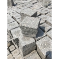 灰色の花崗岩の石石舗装